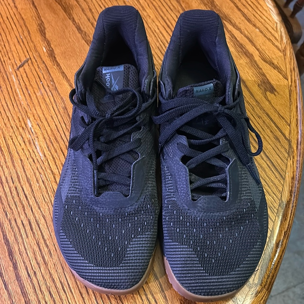 Reebok Men’s Nano X Black Gum Cross Trainer